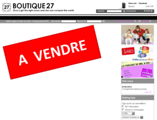 boutique27.com screenshot