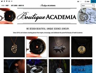boutiqueacademia.com screenshot