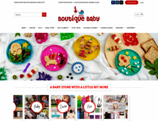 boutiquebaby.com.au screenshot