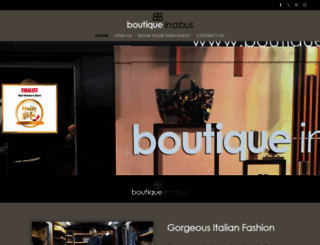 boutiqueinabus.co.uk screenshot