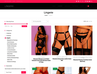 boutiquelingeriechic.com screenshot