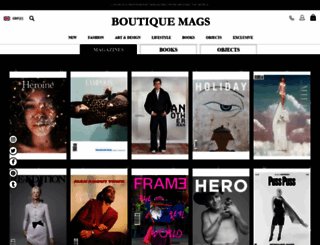 boutiquemags.com screenshot