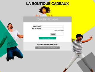 boutiquepaneliste.com screenshot