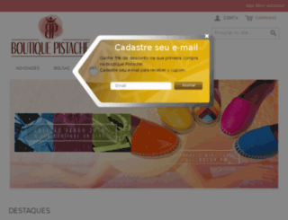 boutiquepistache.com.br screenshot