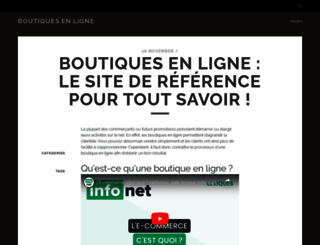 boutiques-ligne.com screenshot