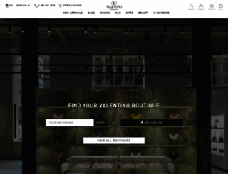 boutiques.valentino.com screenshot