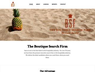 boutiquesearchfirm.com screenshot