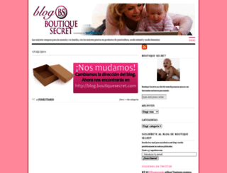 boutiquesecret.wordpress.com screenshot