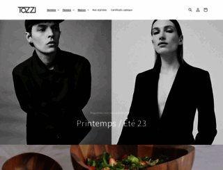 boutiquetozzi.com screenshot