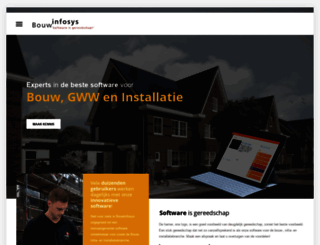bouwinfosys.nl screenshot