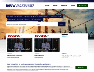 bouwvacatures.nl screenshot
