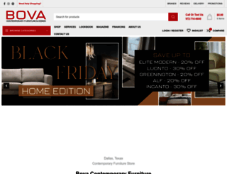 bova-furniture.com screenshot