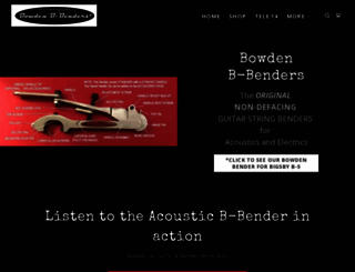 bowdenbbenders.com screenshot