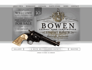 bowenclassicarms.com screenshot