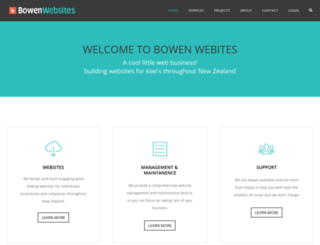bowenwebsites.com screenshot