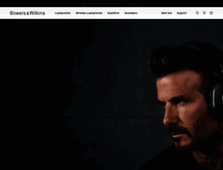 bowers-wilkins.de screenshot