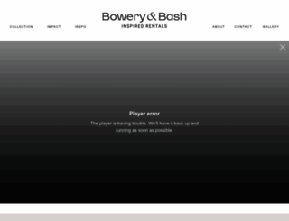 boweryandbash.com screenshot
