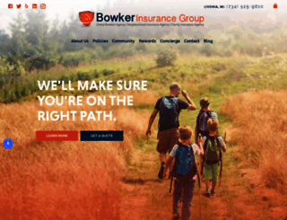 bowkerinsurancegroup.com screenshot