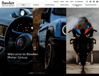 bowkermotorgroup.co.uk screenshot