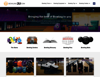 bowling2u.com screenshot