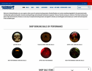 bowlingballs.com screenshot