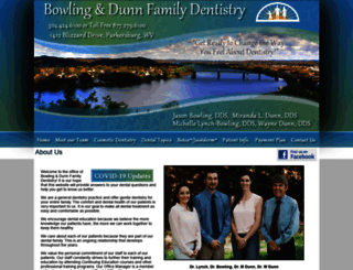 bowlingdunnfamilydentistry.com screenshot