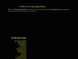 bowlinggamesonline.net screenshot