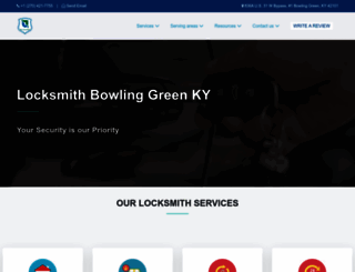 bowlinggreenlocksmiths.com screenshot