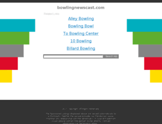 bowlingnewscast.com screenshot