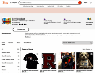 bowlingshirt.com screenshot