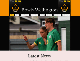 bowlswellington.com screenshot