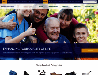 bowmanhomemedical.com screenshot