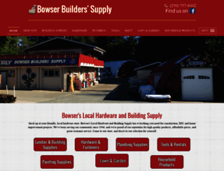 bowserbuilders.com screenshot