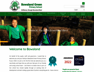 bowsland.org.uk screenshot