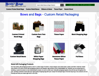 bowsnbags.com screenshot