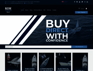 bowthrustersdirect.com screenshot