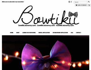 bowtikii.storenvy.com screenshot