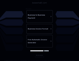 bowwmalli.com screenshot