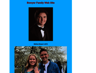 bowyerfamily.org screenshot