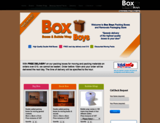 boxboys.co.uk screenshot