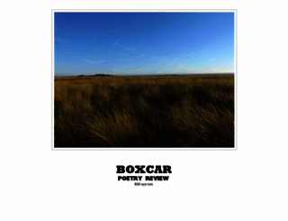 boxcarpoetry.com screenshot