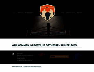 boxclub-osthessen.de screenshot