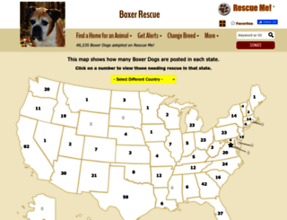 boxer.rescueme.org screenshot