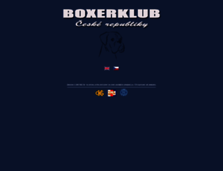 boxerklub.cz screenshot