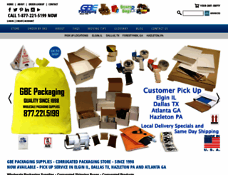 boxesandbags.com screenshot