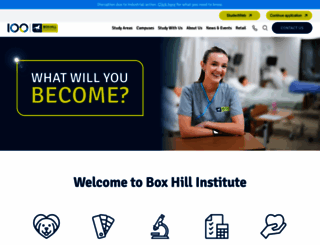 boxhill.edu.au screenshot