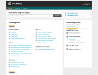 boxhillllc.freshdesk.com screenshot