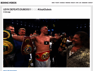 boxing-videos.com screenshot