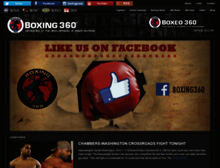 boxing360.com screenshot