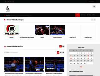 boxingfightsvideos.com screenshot